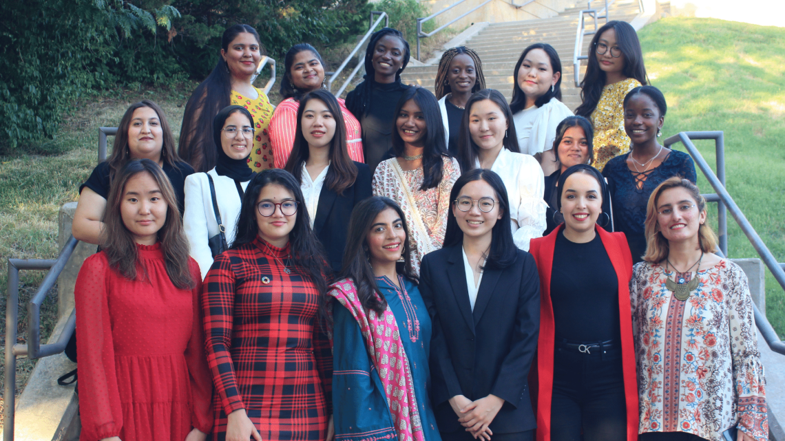 The university of Kansas group photo
